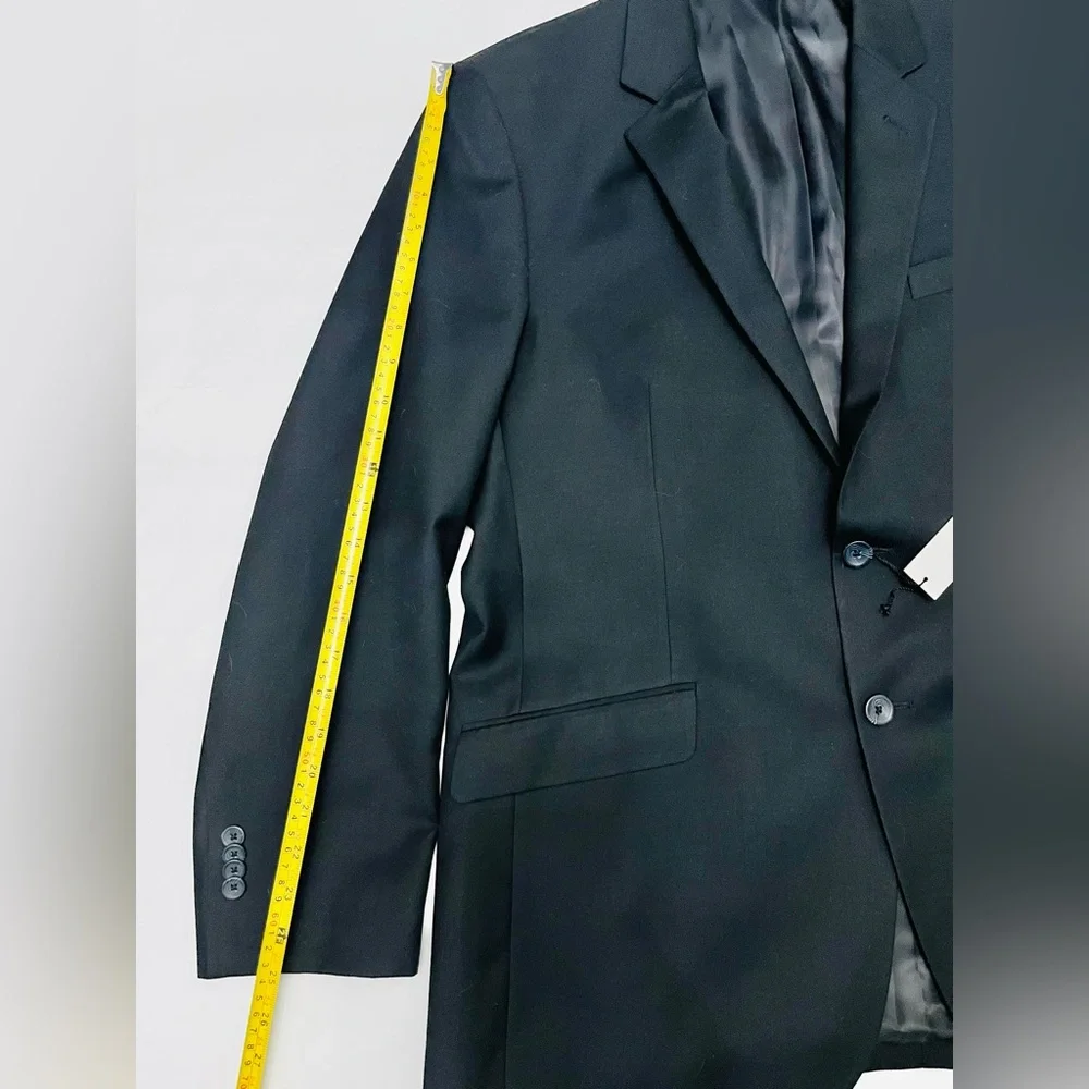 Kenneth Cole New York Men's 43R Suit Jacket Black New With Tags